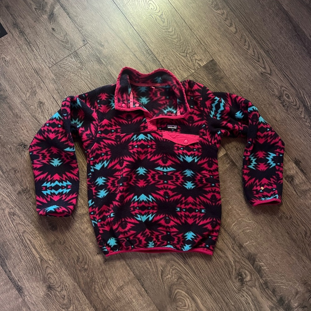 Kids' Patagonia Synch Snap-T 1/4 Snap Pullover